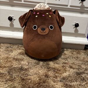 Squishmallows Brown Dog with Sprinkles 13 inches
